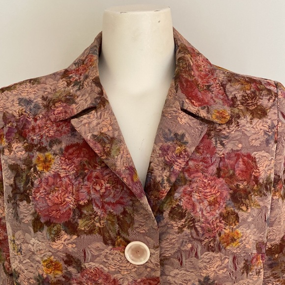 Debbie Shuchat Collection Pink Floral Jacket - Picture 2 of 16